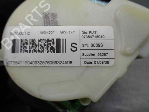Rear left seatbelt LANCIA DELTA III (844_) 1.9 D Multijet (844.AXE1A) | BP7921480I29 