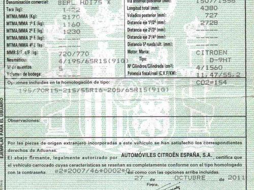 Motor CITROËN BERLINGO MULTISPACE (B9) 1.6 HDi 75 16V | BP36421921M1 - Image 17