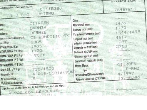 Engine control unit (ECU) CITROËN C5 I (DC_) 2.0 HDi (DCRHZB, DCRHZE) | BP2051442M57 