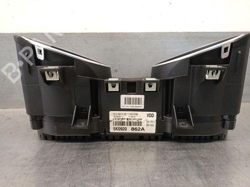 Instrument cluster VW GOLF VI (5K1) 1.6 TDI | BP27190779C47