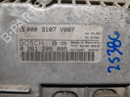 Engine control unit (ECU) SMART CABRIO (450) 0.6 (S1OLD2, 450.452) | BP37028088M57 - Image 4