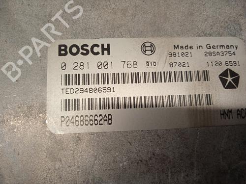 Engine control unit (ECU) CHRYSLER VOYAGER / GRAND VOYAGER III (GS_, NS_)  | BP12199635M57 