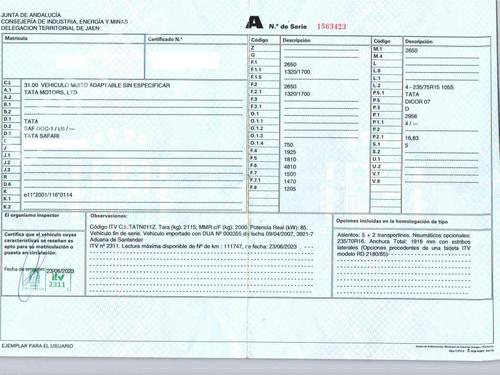 Driveshaft TATA SAFARI (42_FD) 3.0 D | BP40506583M37 - Image 6