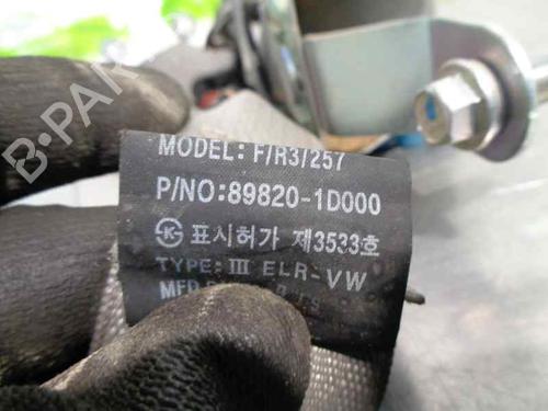 Rear right seatbelt KIA CARENS III MPV (UN) 2.0 CRDi 140 | BP7446295I28 