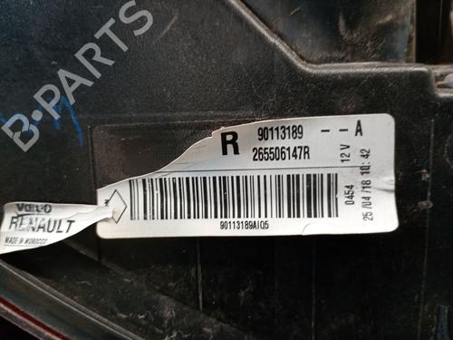 Right taillight DACIA SANDERO II 1.0 SCe 75 (B8JC, B8JD, B8NC) | BP28726013C35 