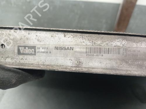 Water radiator NISSAN QASHQAI I (J10, NJ10) 2.0 dCi | BP30761976M31 