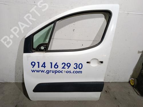 Used Left front door PEUGEOT PARTNER Box Body/MPV (5_, G_) 1.6 HDi 75 (75 hp) 31022523