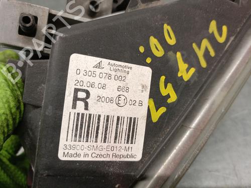 Right front fog light HONDA CIVIC VIII Hatchback (FN, FK) 2.2 CTDi (FK3) | BP32474366C31 