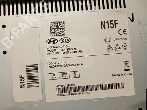 Display monitor KIA STONIC (YB) 1.0 T-GDi | BP28514126C48 - Image 5