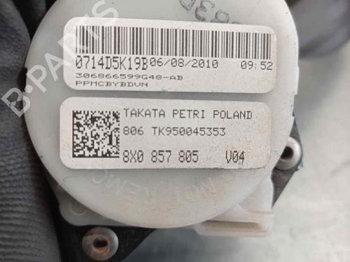 Rear right seatbelt AUDI A1 (8X1, 8XK)  | BP9806625I28 