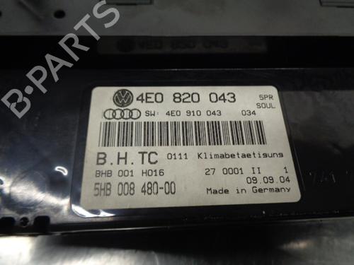 Climate control AUDI A8 D3 (4E2, 4E8) 3.0 TDI quattro | BP10331592I5 