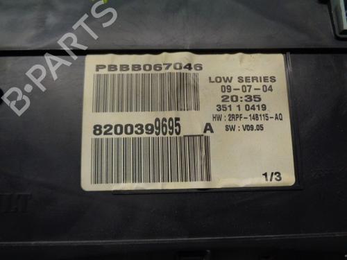 Instrument cluster RENAULT MEGANE II Estate (KM0/1_) 1.9 dCi (KMRG, KM1G, KM0G, KM2C) | BP10991324C47 