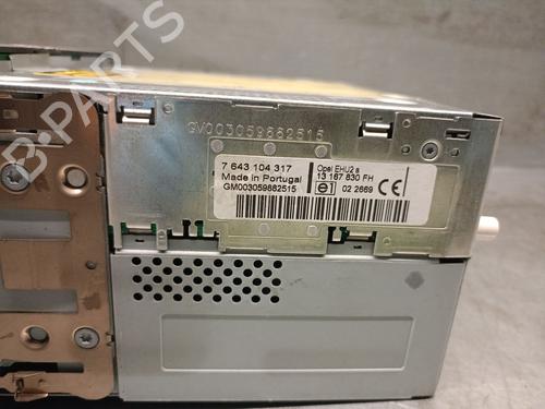 Radio OPEL MERIVA A MPV (X03) 1.7 CDTI (E75) | BP26960712E6 