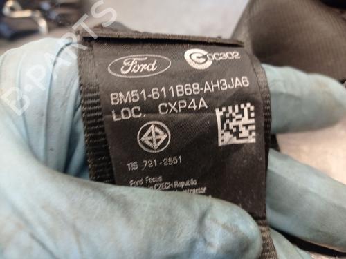 Rear right seatbelt FORD FOCUS III Turnier 1.0 EcoBoost | BP20268463I28 