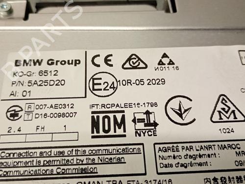 Radio BMW X3 (G01, F97, G08) xDrive 20 d Mild-Hybrid | BP28135150E6 