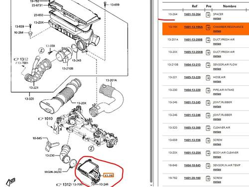 Pipe MAZDA 2 (DE_, DH_) 1.4 MZR-CD | BP27858266M125