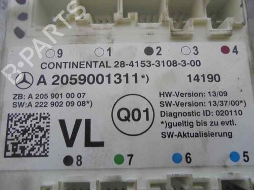 Comfort control module MERCEDES-BENZ C-CLASS (W205) C 220 BlueTEC / d (205.002, 205.004) | BP2340798M56 