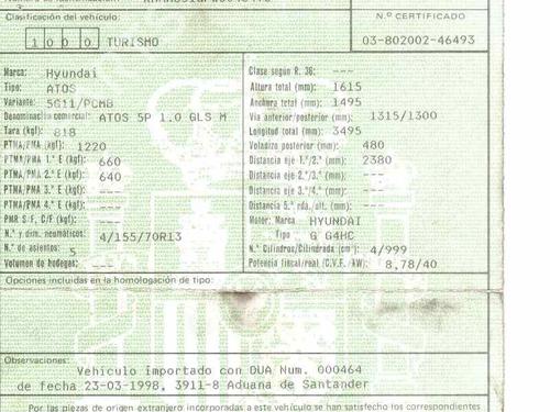 Electronic sensor HYUNDAI ATOS (MX) 1.0 i | BP8293874M84 