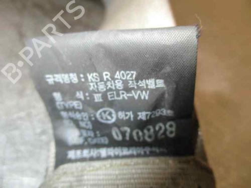 Rear left seatbelt HYUNDAI SONATA V (NF) 2.0 CRDi | BP7444851I29 