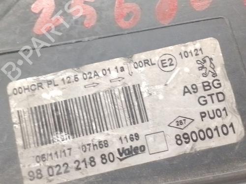 Left headlight PEUGEOT 208 Hatchback Van (CR_) 1.6 BlueHDi 75 | BP36236700C28  - Image 11