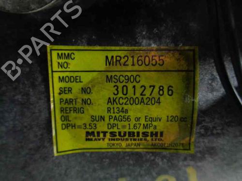 AC compressor MITSUBISHI GALANT VIII (EA_) 2.5 V6 24V (EA5A) | BP5241141M34 