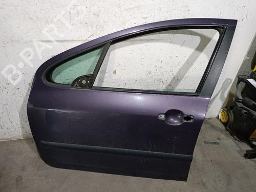 Used Left front door PEUGEOT 307 SW (3H) 2.0 HDI 90 (90 hp) 26613304