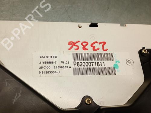 Kombinert Instrument RENAULT SCÉNIC I MPV (JA0/1_, FA0_) 1.9 dCi RX4 | BP29936217C47