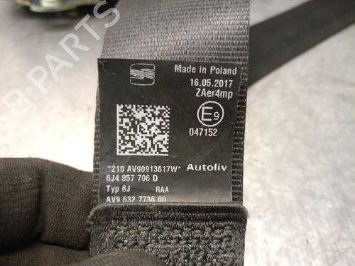 Front right seatbelt SEAT IBIZA IV (6J5, 6P1) 1.0 | BP31358454I25