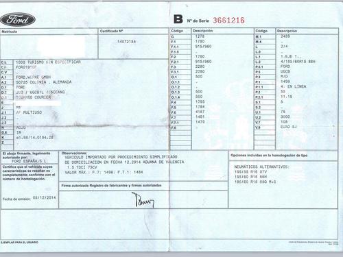 Engine control unit (ECU) FORD TOURNEO COURIER B460 MPV  | BP33209099M57  - Image 6
