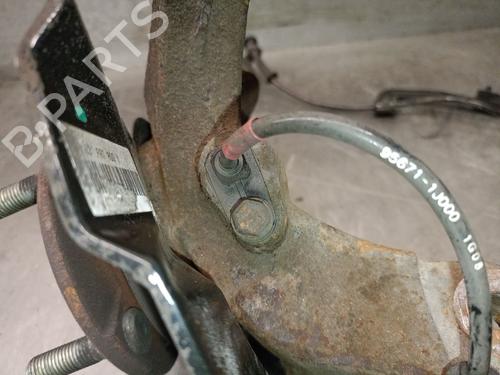 Right front steering knuckle HYUNDAI i20 I (PB, PBT) 1.2 | BP26569362M26 