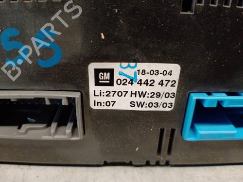 Climate control OPEL ASTRA G Hatchback (T98) 1.6 16V (F08, F48) | BP17958072I5 