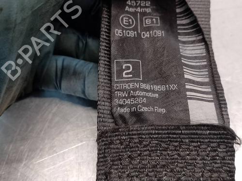 Rear right seatbelt CITROËN C3 I (FC_, FN_) 1.4 HDi | BP18310279I28 