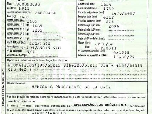 Fuel pump OPEL ZAFIRA A MPV (T98) 2.0 DTI 16V (F75) | BP2081856M76 