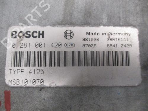Engine control unit (ECU) LAND ROVER FREELANDER I (L314) 2.0 DI 4x4 | BP8516552M57 