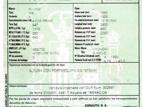 Right taillight HYUNDAI ATOS (MX)  | BP2063830C35 