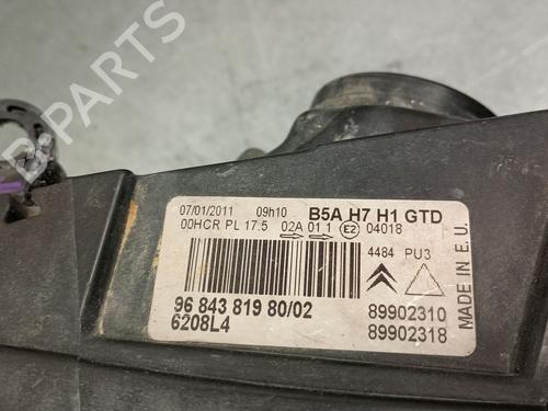 Phare gauche CITROËN C4 Coupe (LA_) 1.6 HDi | BP30588411C28