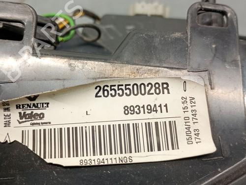 Left taillight RENAULT MEGANE III Grandtour (KZ0/1) 1.6 16V (KZ0U, KZ1B, KZ1U) | BP30591496C34