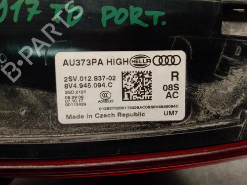 Right tailgate light AUDI A3 Sportback (8VA, 8VF) 1.5 TFSI | BP33236429C80  - Image 8