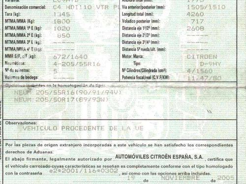 Reverse light CITROËN C4 I (LC_) 1.6 HDi | BP33800352C36  - Image 5