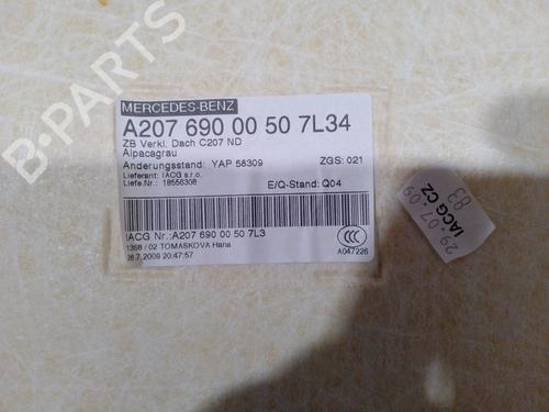 Interior roof MERCEDES-BENZ E-CLASS (W212) E 300 CDI / BlueTEC (212.020, 212.021, 212.027) | BP16362165I12