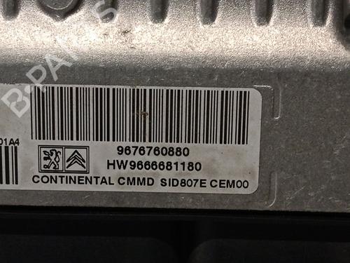 Engine control unit (ECU) CITROËN C4 II (NC_) 1.6 HDi 110 | BP40603916M57 - Image 2