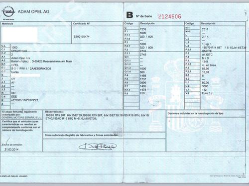 Left taillight OPEL CORSA D (S07) 1.3 CDTI (L08, L68) | BP26010331C34 - Image 10