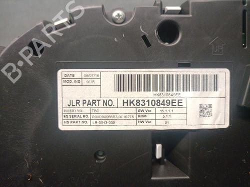 Instrument cluster JAGUAR F-PACE (X761) 2.0 TD4 | BP32301588C47