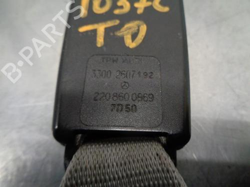 Seat buckle MERCEDES-BENZ S-CLASS (W220) S 320 CDI (220.026, 220.126) | BP20262688I32 
