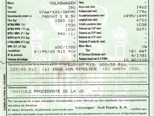 Venstre foran invendig håndtak VW PASSAT B5.5 (3B3) 1.8 T 20V | BP8006846I13 