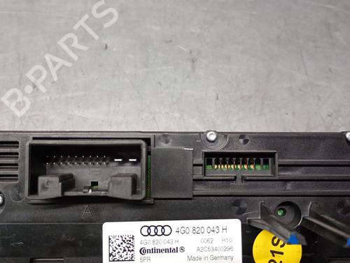 Climate control AUDI A6 C7 Avant (4G5, 4GD) 3.0 TDI | BP28123648I5 