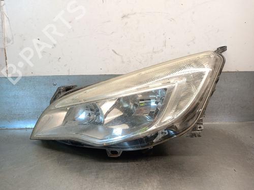 Used Left headlight OPEL ASTRA J (P10) 1.7 CDTI (68) (110 hp) 27807594