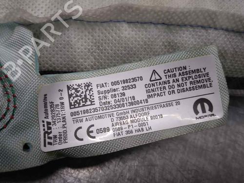 Left curtain airbag FIAT TIPO Saloon (356_, 357_) 1.4 LPG (356SXF1B) | BP11929336C11 