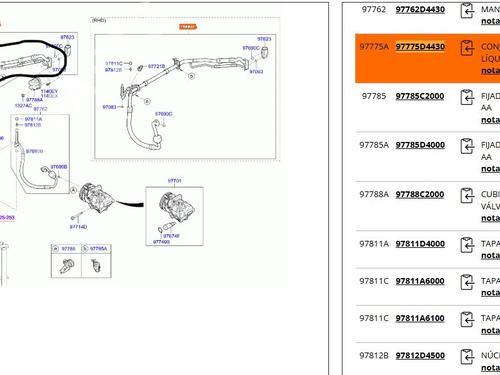 AC pipe KIA OPTIMA (JF) 1.7 CRDi | BP31863509M126 