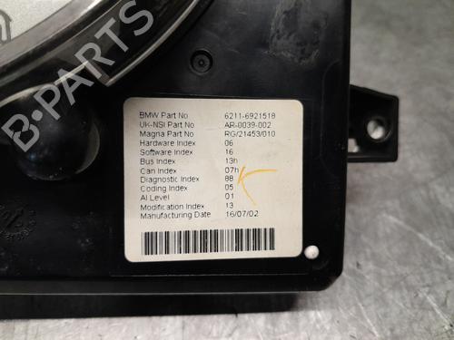 Instrument cluster MINI MINI (R50, R53) Cooper | BP37418069C47 - Image 4